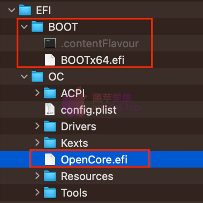 黑苹果引导调试修改后OpenCore或Clover四叶草EFI引导不识别的处理方式解决方法-第2张图片-挨踢攻城狮